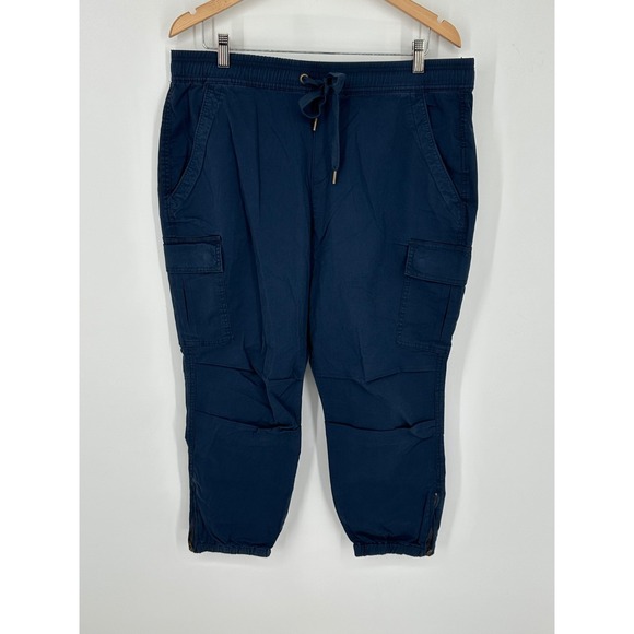 Polo Ralph Lauren Other - NEW POLO RALPH LAUREN Women's Sz S Navy Utility Cargo Tapered Pants $128 Z7